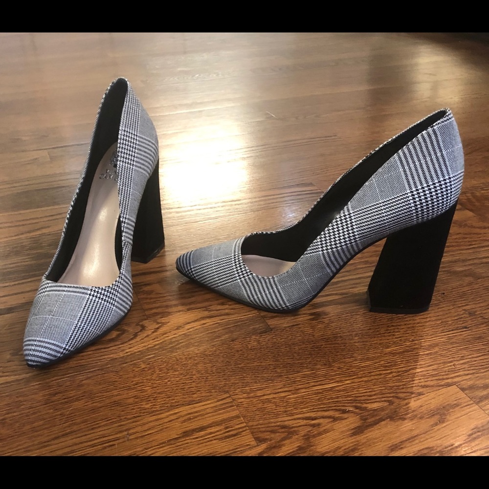 Vince Camuto block heel shoes